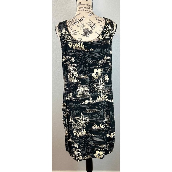 Vintage Weekend Traffic Tropical Print Sundress - Picture 4 of 5